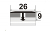 Профіль АТ 26 мм Т-подібний (прямий)  2