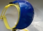 Щиток лицевой  защитный из поликарбоната сине-желтый (Украина) 2