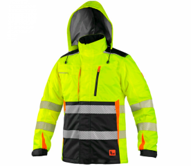Куртка сигнальная зимняя рабочая CXS Benson (Чехия)