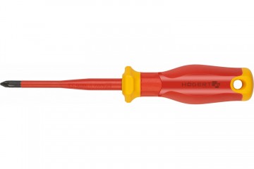 Викрутка Hogert хрестова PZ2, 100 мм, 