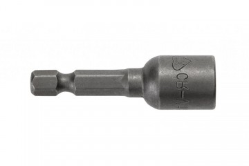 Головка магнітна Hogert 1/4, 8 мм, 2 шт. 