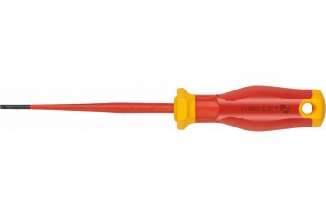 Викрутка Hogert з прямим шліцом, 3x100 мм 