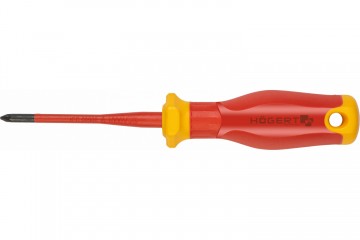 Викрутка Hogert хрестова, PZ2/SL6, 100 мм, тонка, 