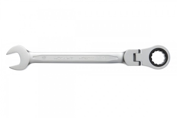 Ключ комбінований шарнірний з тріскачкою 14 мм, 72T, сталь CrV 